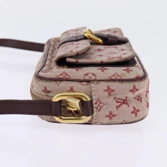 LOUIS VUITTON Monogram Mini Juliet MM Shoulder Bag Red M92219 LV Auth 145345 - Picture 3 of 15